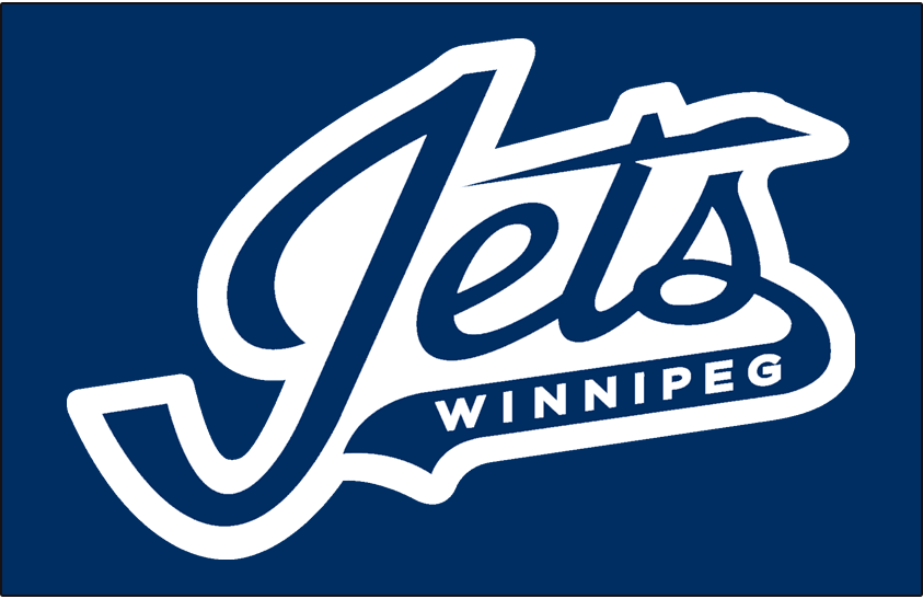 Winnipeg Jets 2018 19-Pres Wordmark Logo 02 iron on paper